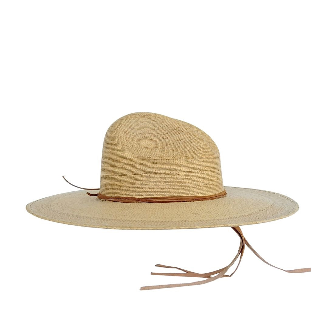Colter Straw Western Crown Hat