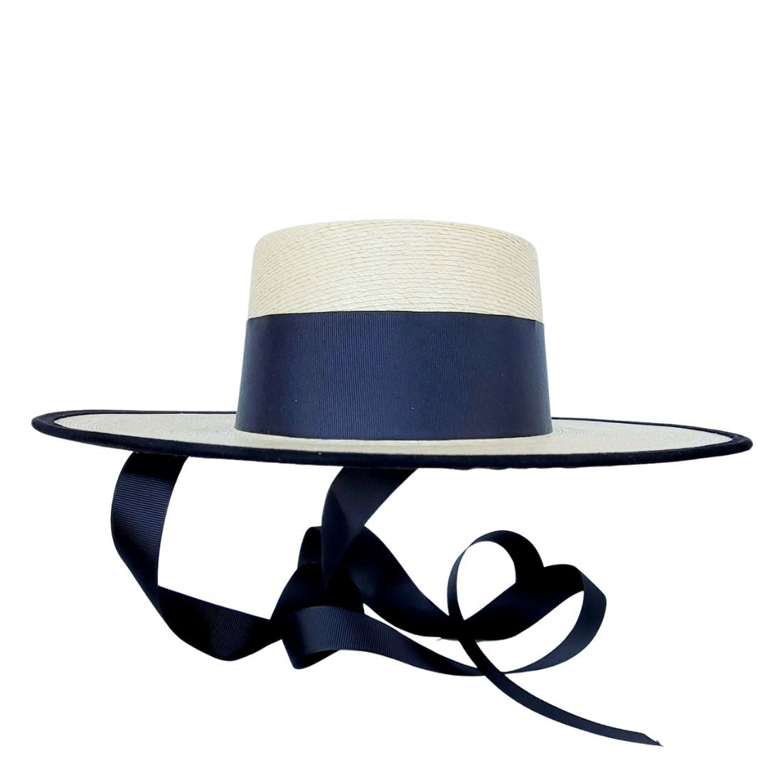 Connor Straw Boater Crown Hat