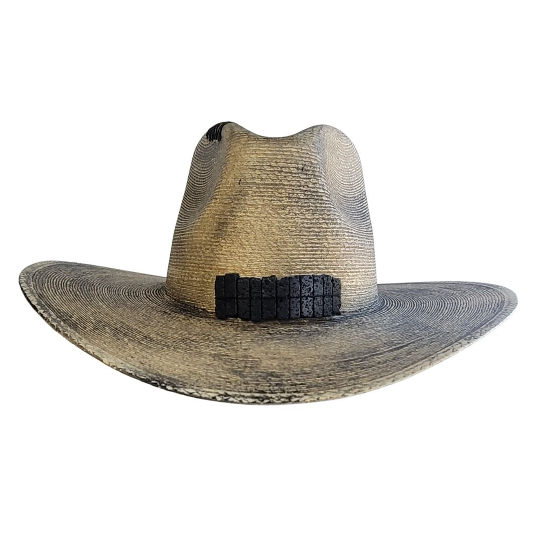 Corry Straw Western Crown Hat
