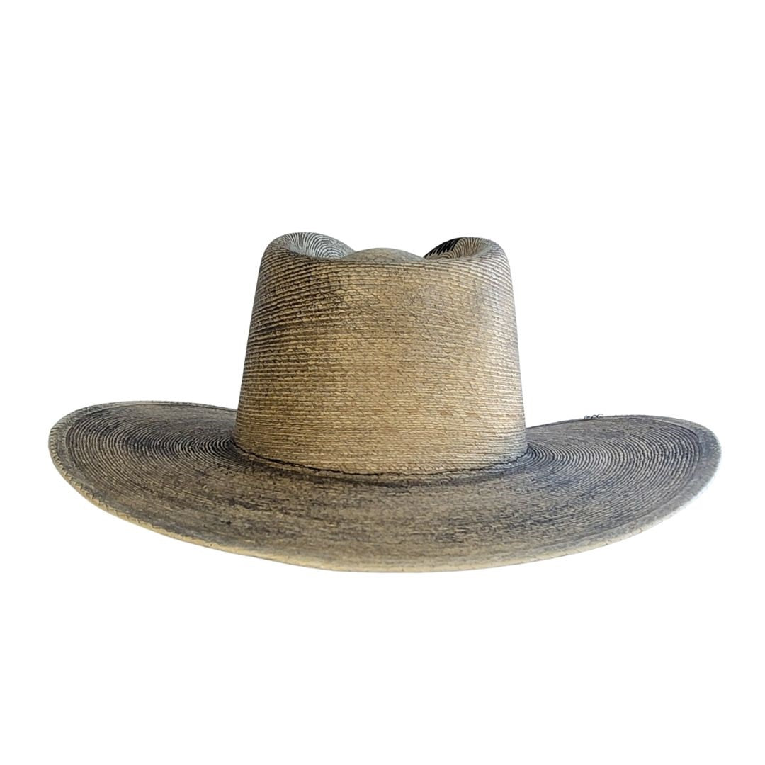 Corry Straw Western Crown Hat