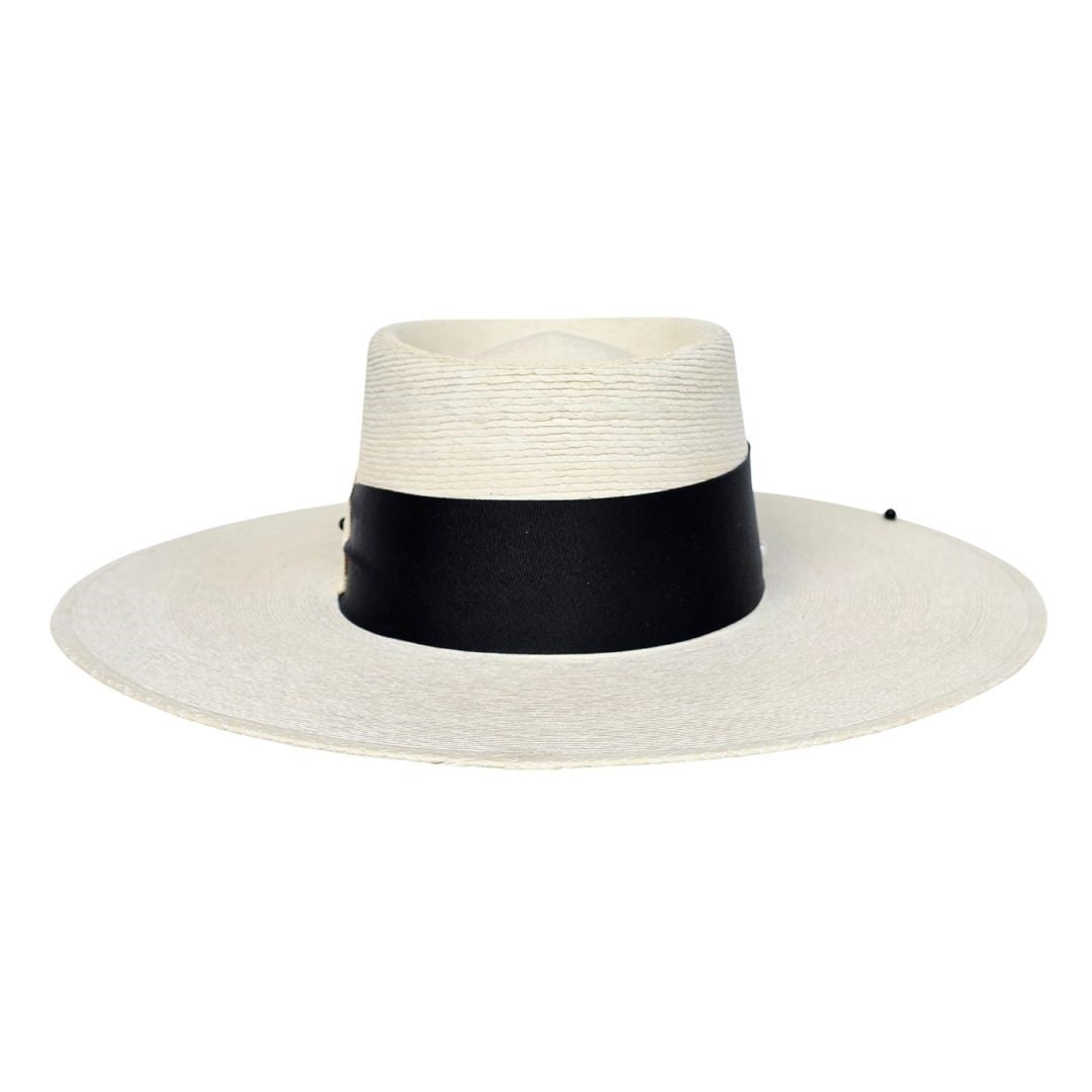 Danica Straw Telescope Crown Hat