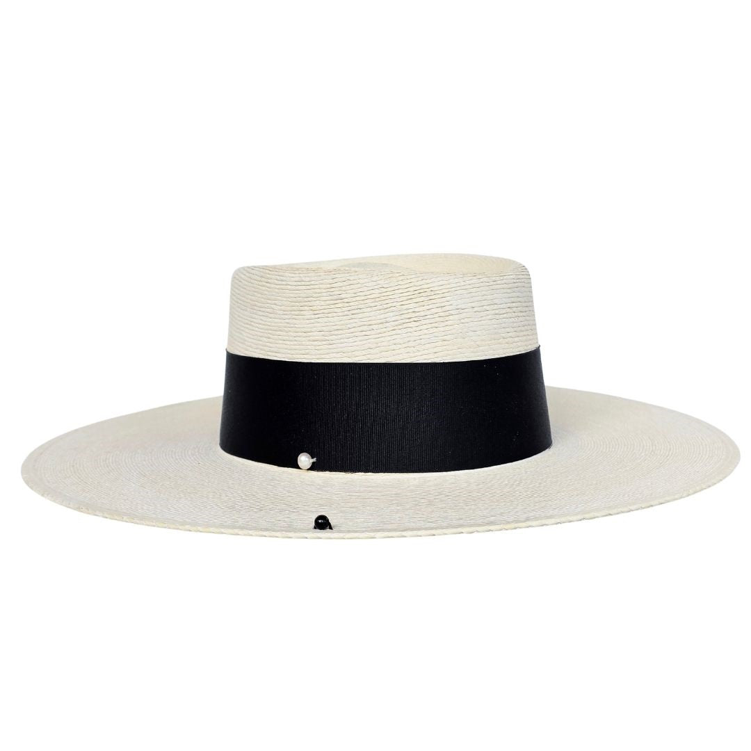 Danica Straw Telescope Crown Hat