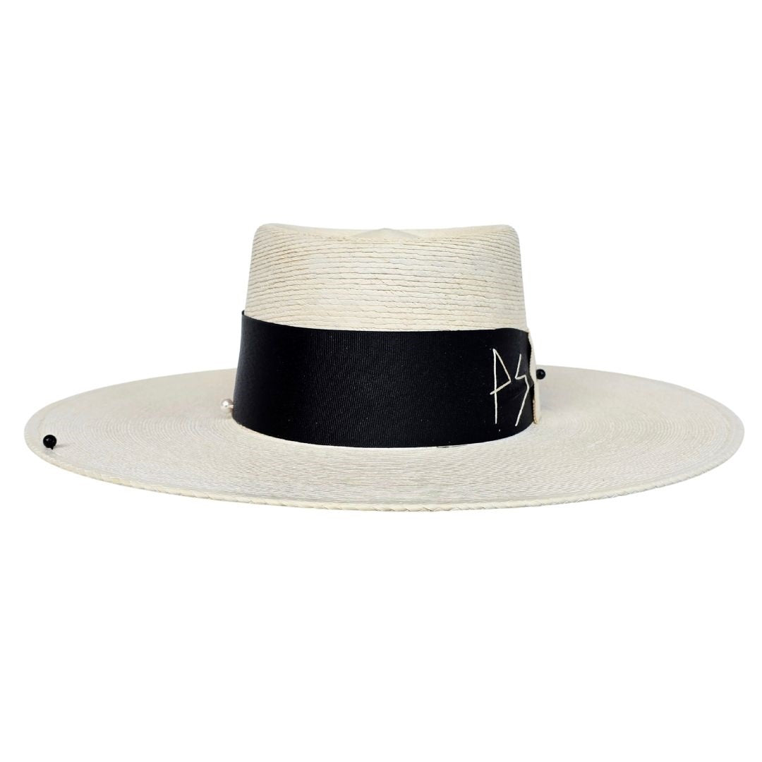 Danica Straw Telescope Crown Hat