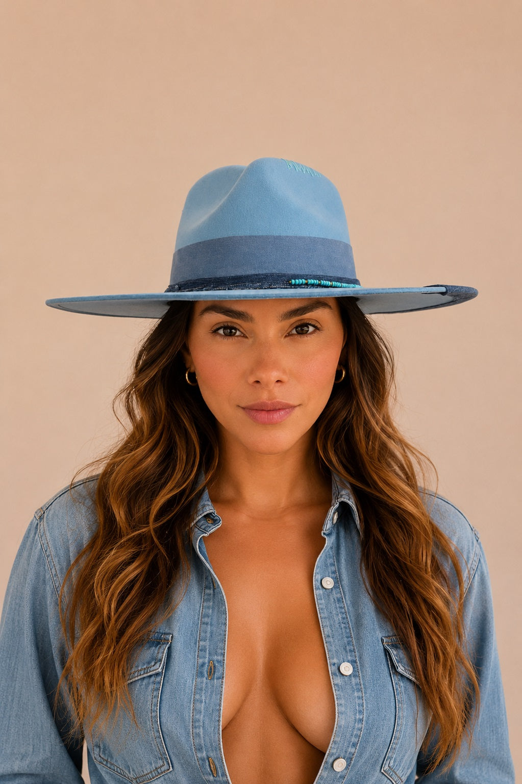 Dimitra Rancher Crown Hat