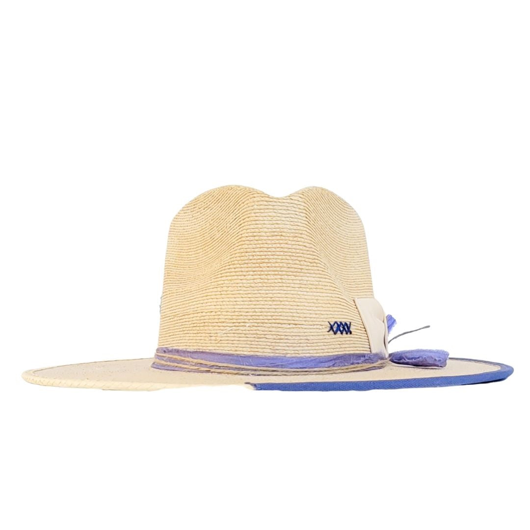 Donaver Straw Western Crown Hat