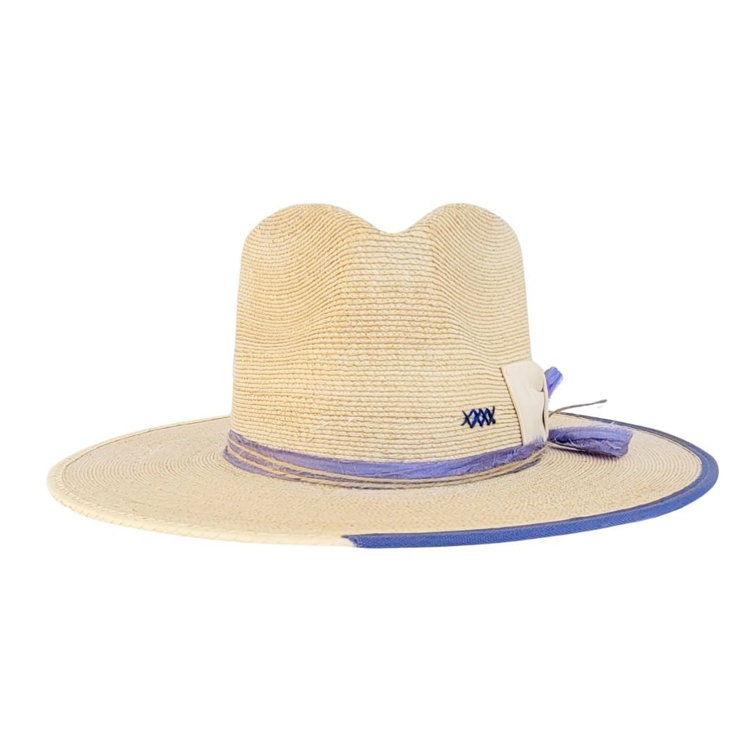 Donaver Straw Western Crown Hat