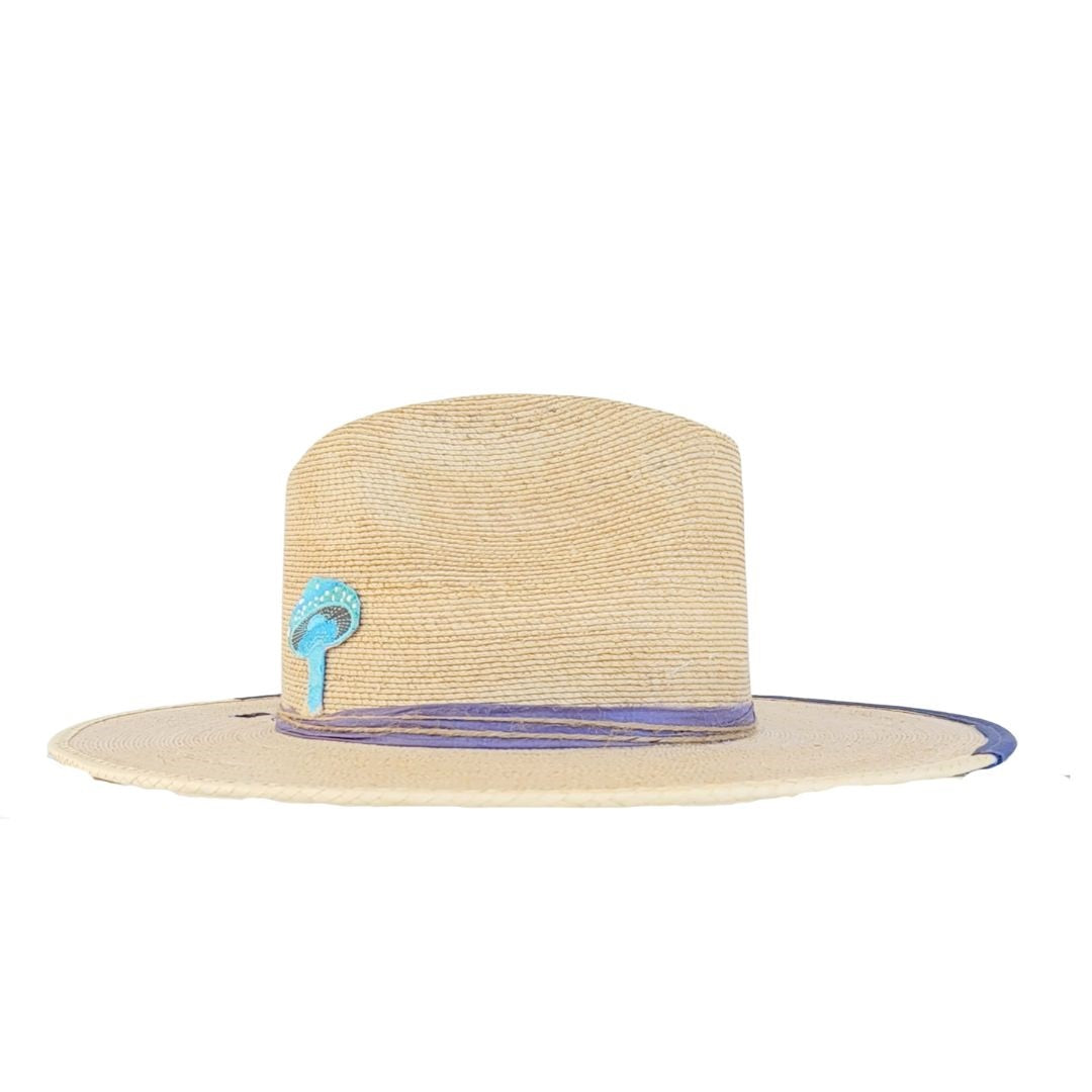Donaver Straw Western Crown Hat