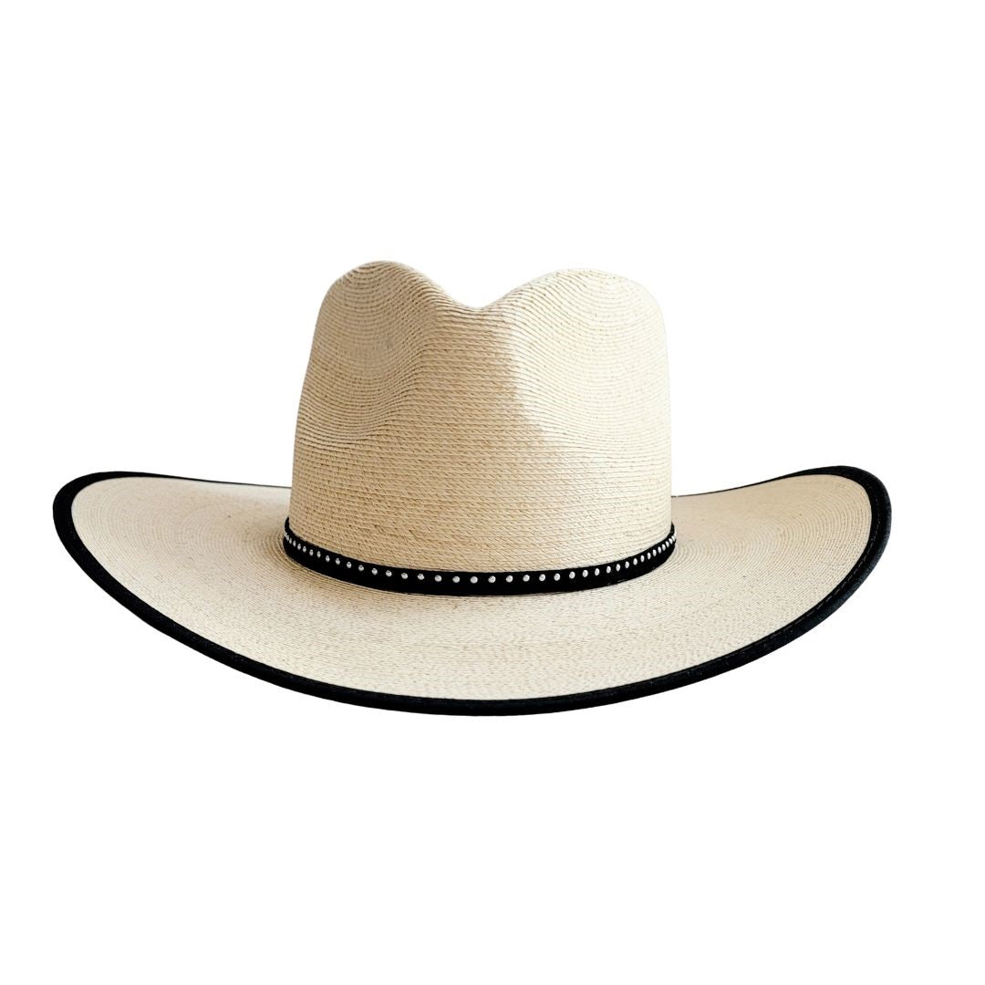 Ember Straw Western Crown Hat