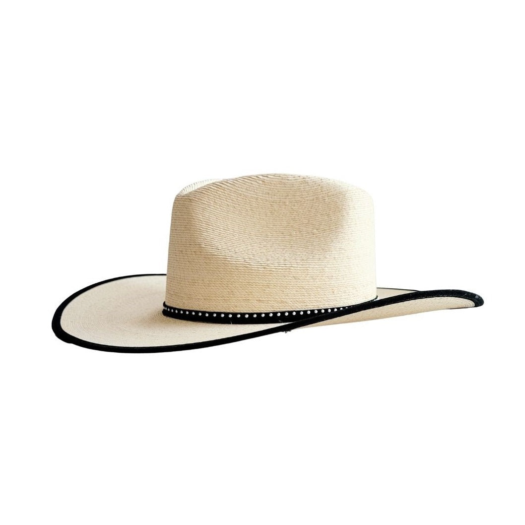 Ember Straw Western Crown Hat