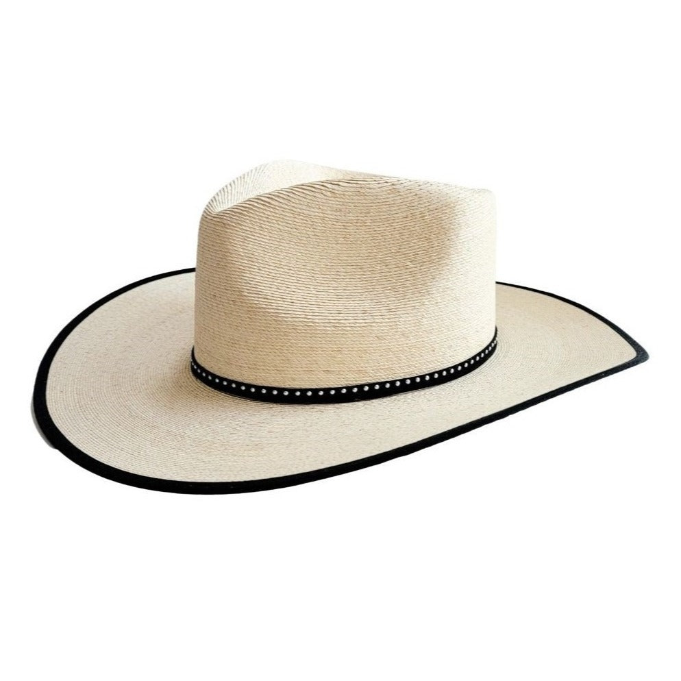Ember Straw Western Crown Hat