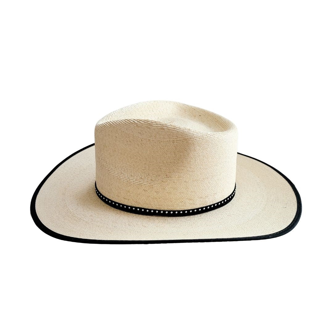 Ember Straw Western Crown Hat