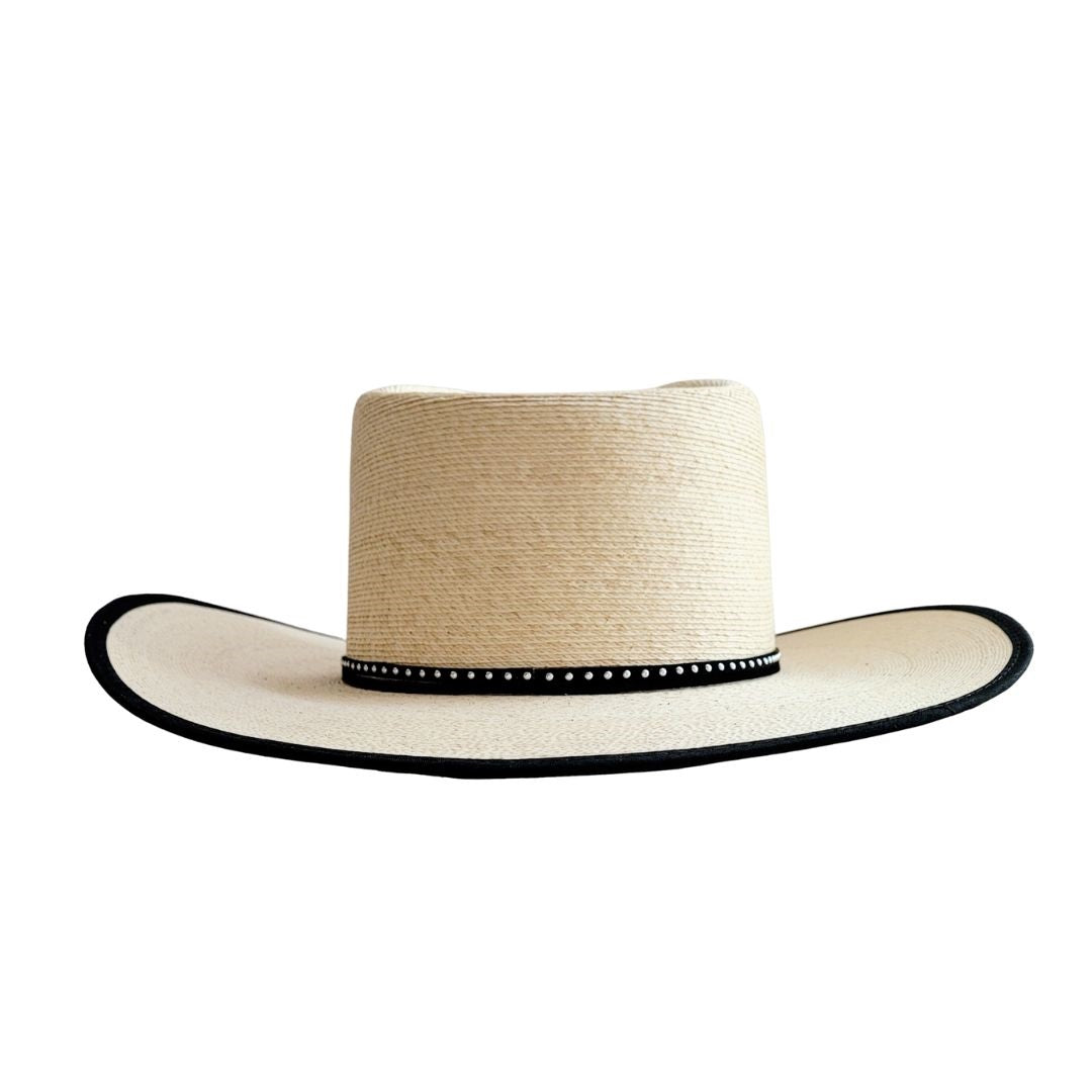 Ember Straw Western Crown Hat