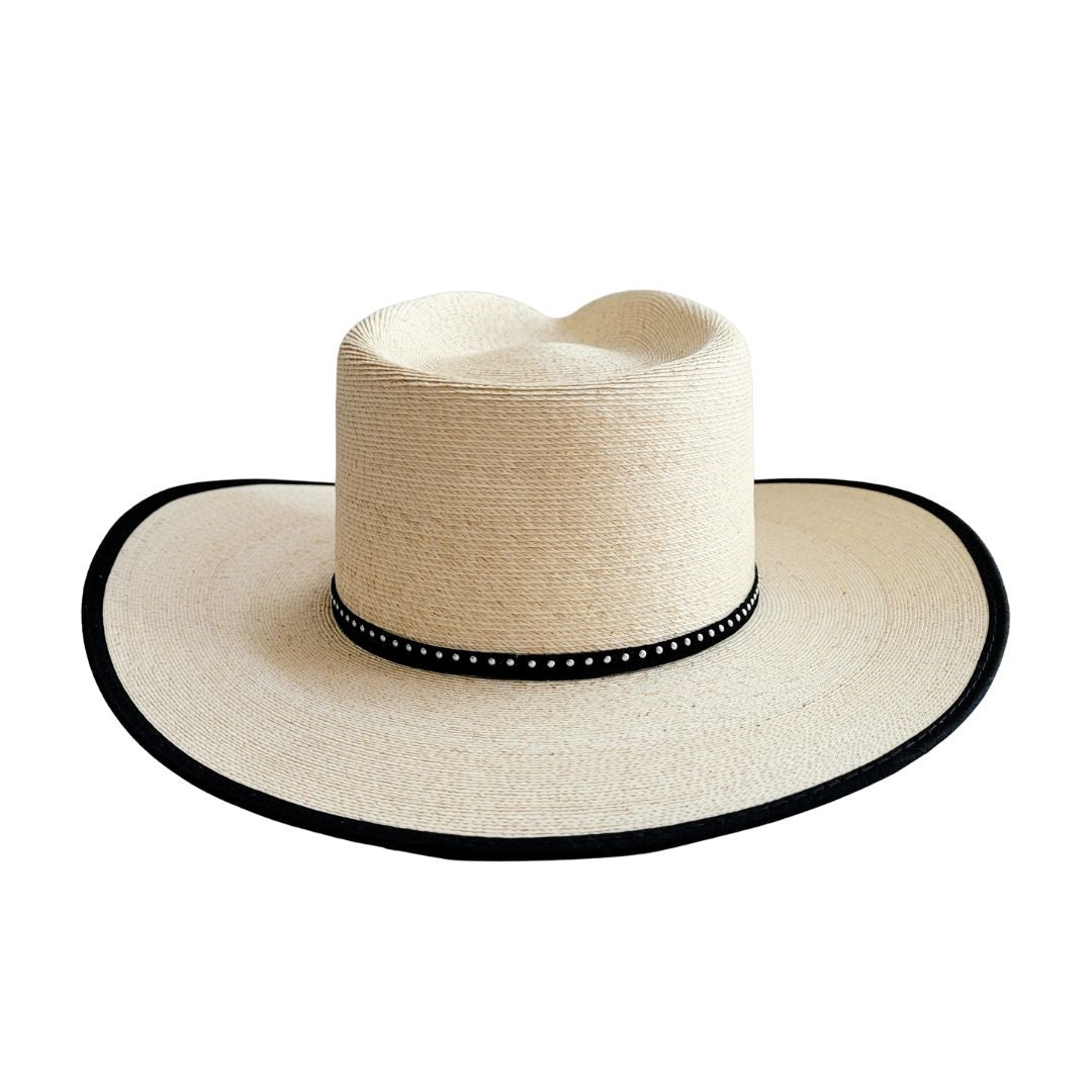 Ember Straw Western Crown Hat