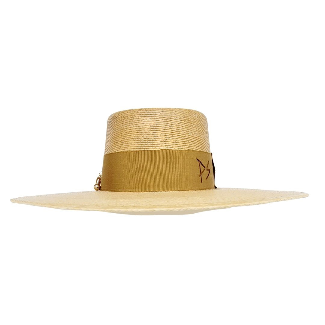 Estrid Straw Telescope Crown Hat