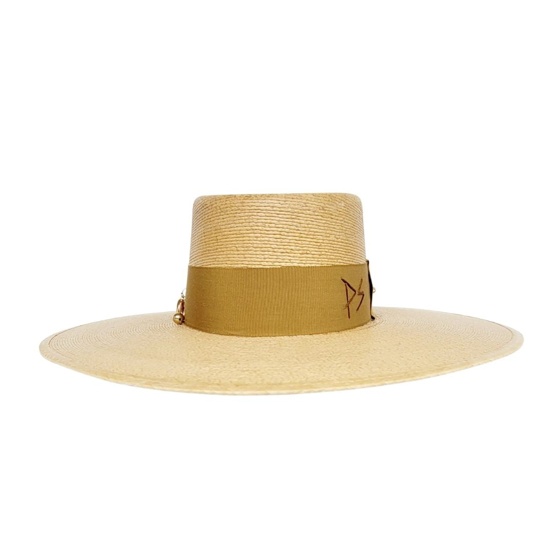 Estrid Straw Telescope Crown Hat