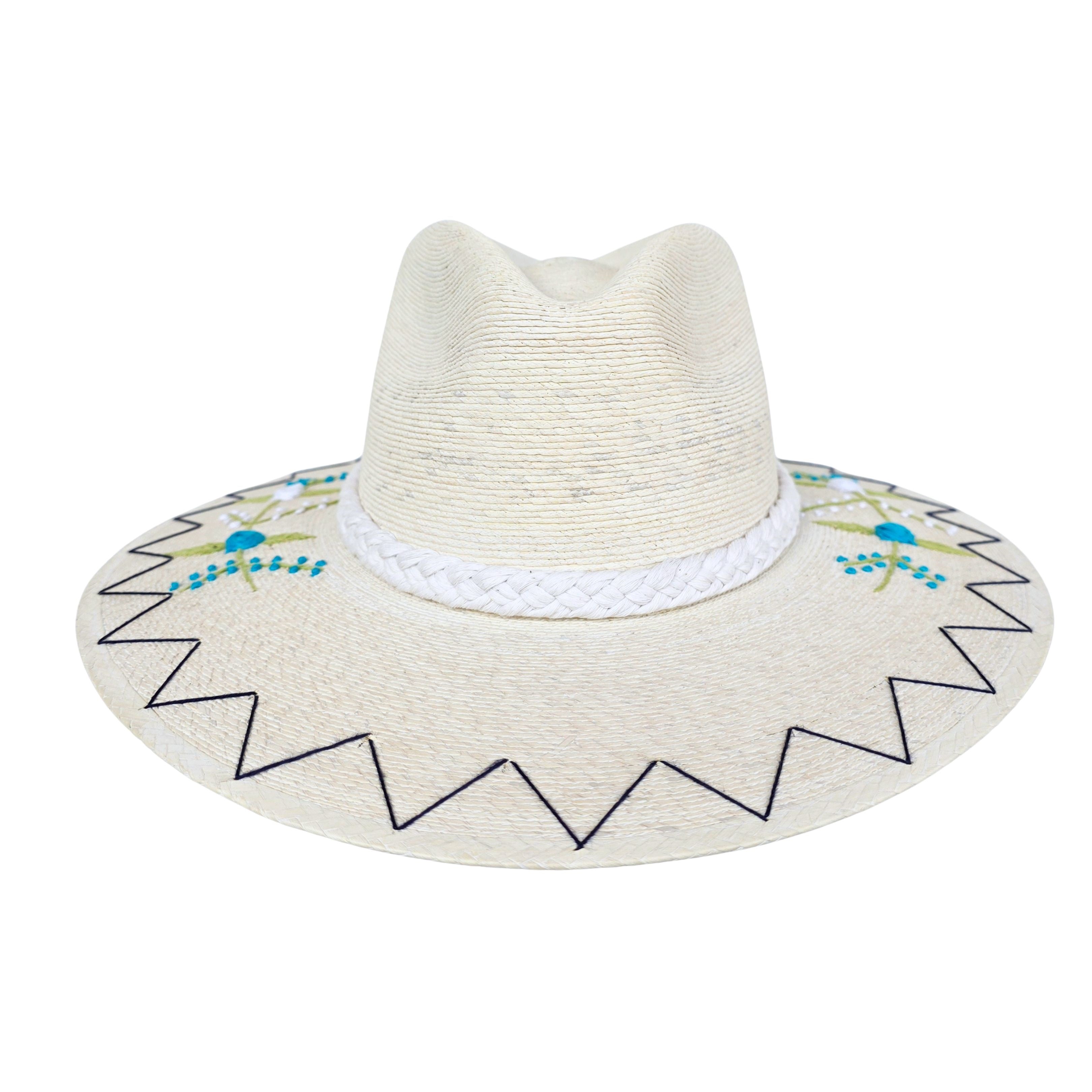 Evanthia Straw Indiana Crown Hat