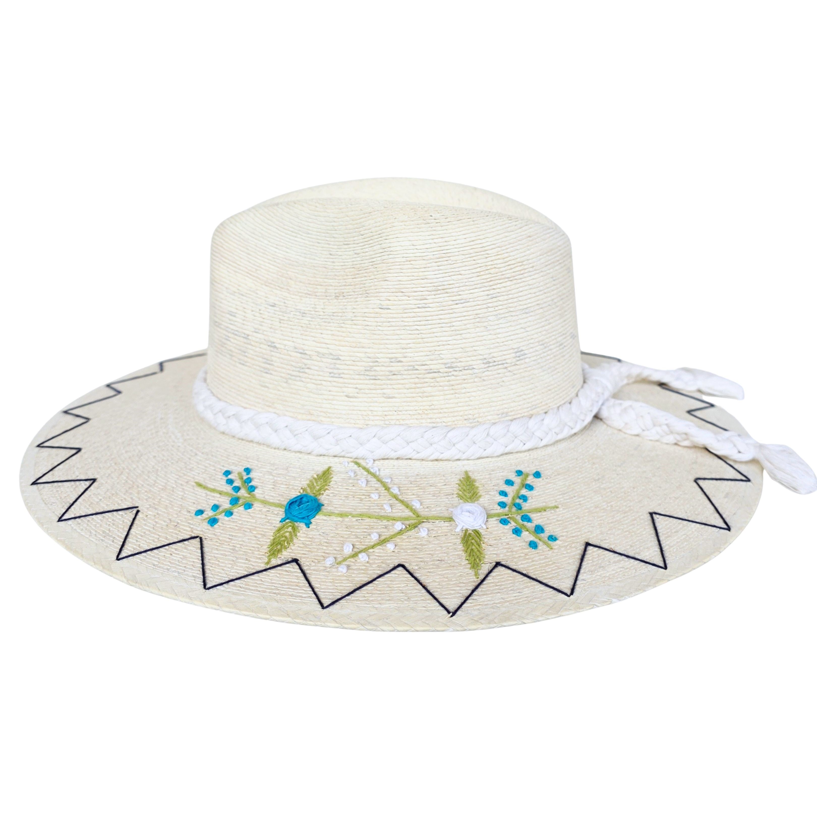 Evanthia Straw Indiana Crown Hat