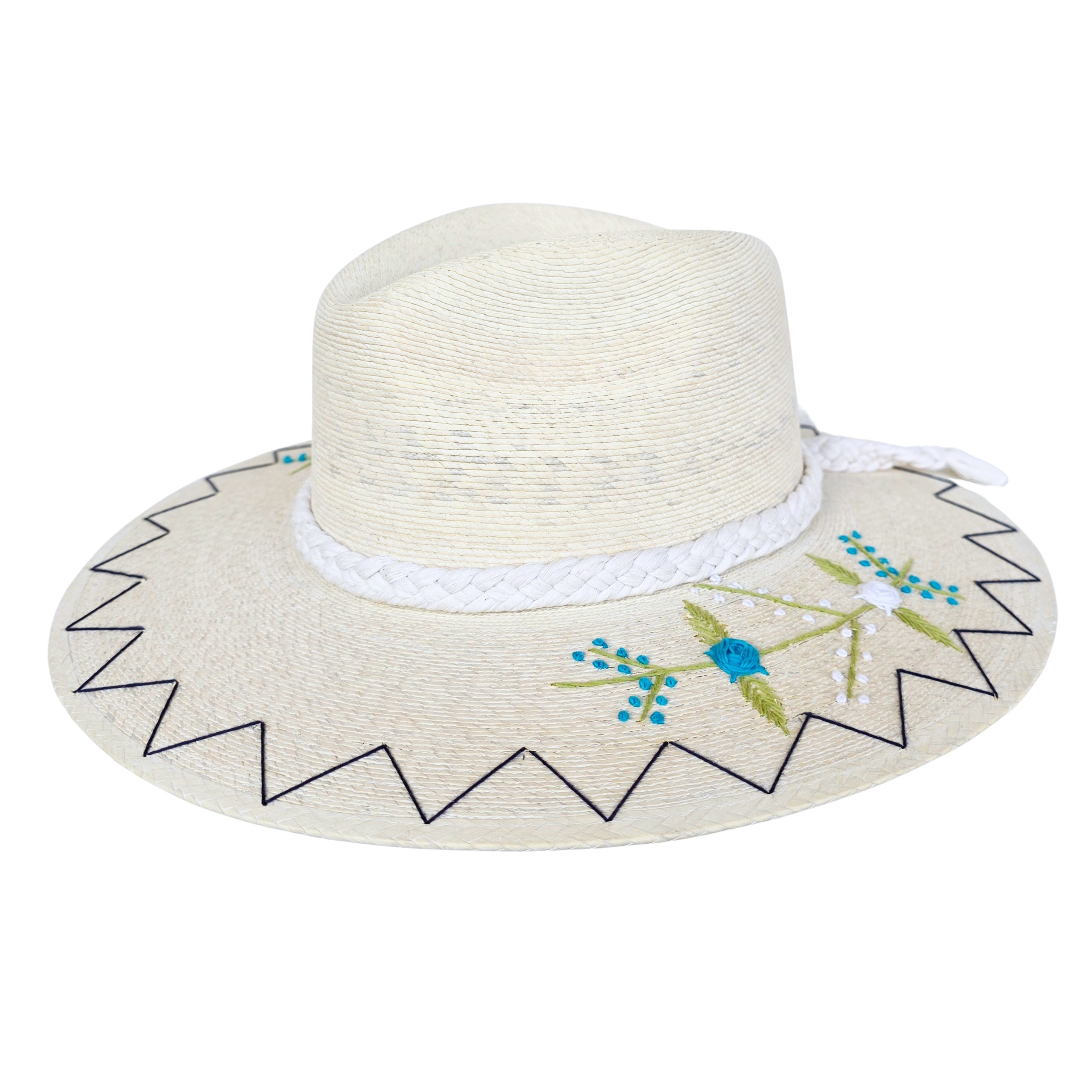 Evanthia Straw Indiana Crown Hat