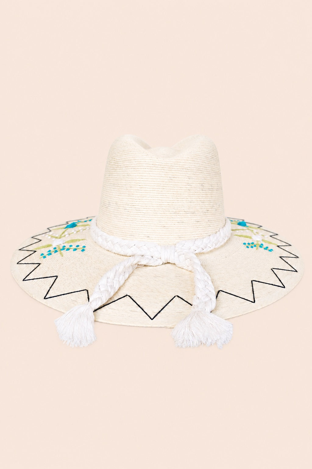 Evanthia Straw Indiana Crown Hat