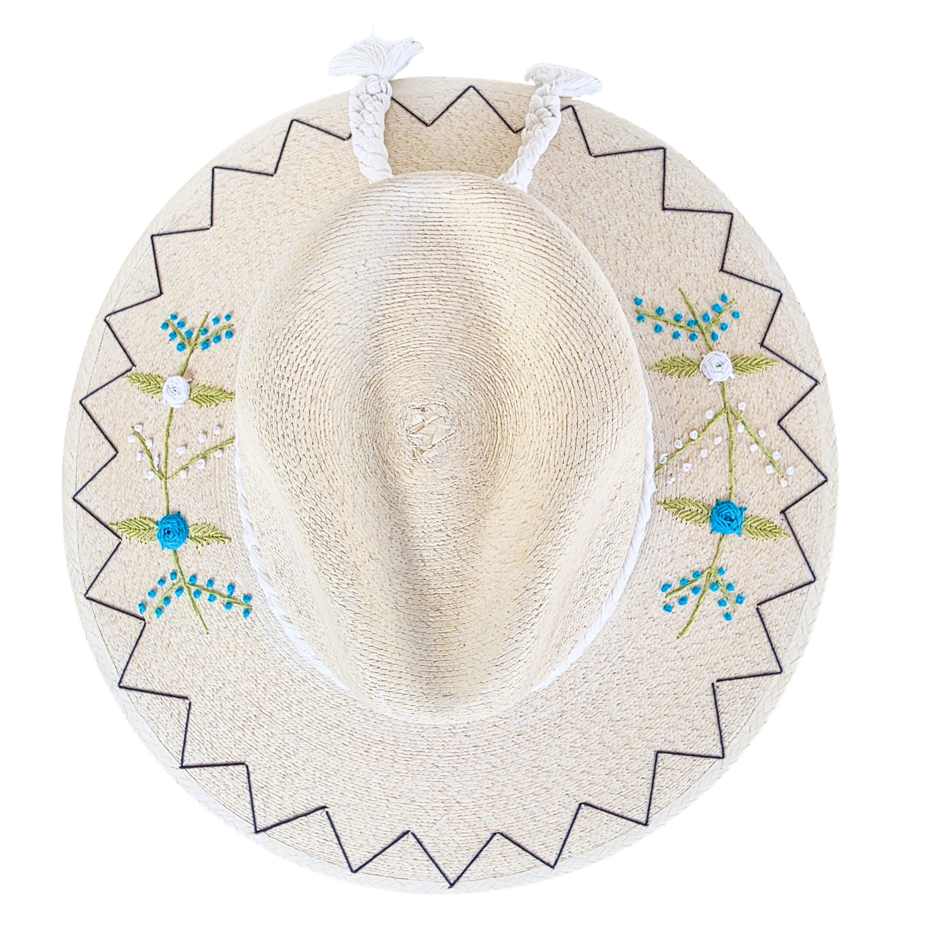 Evanthia Straw Indiana Crown Hat