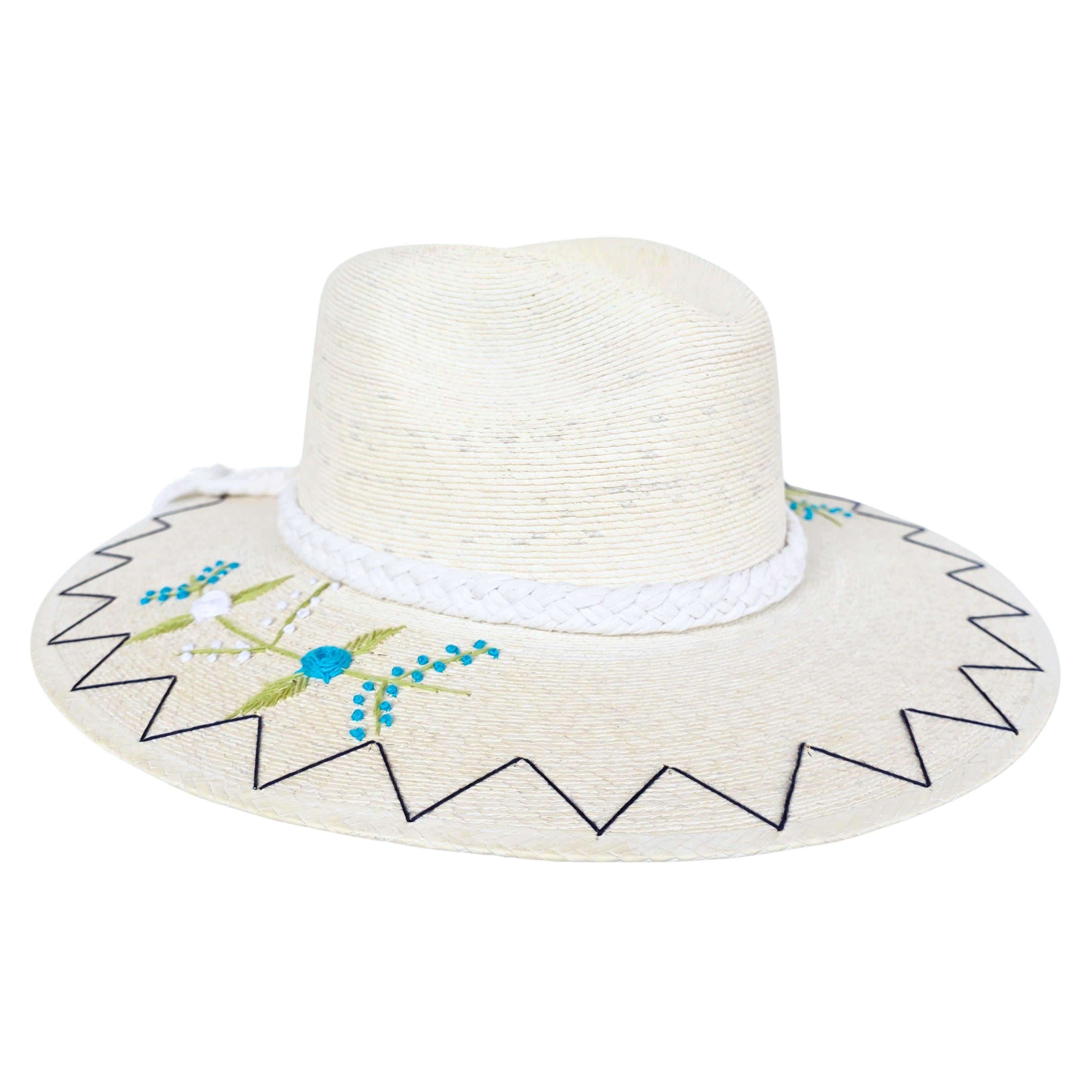 Evanthia Straw Indiana Crown Hat