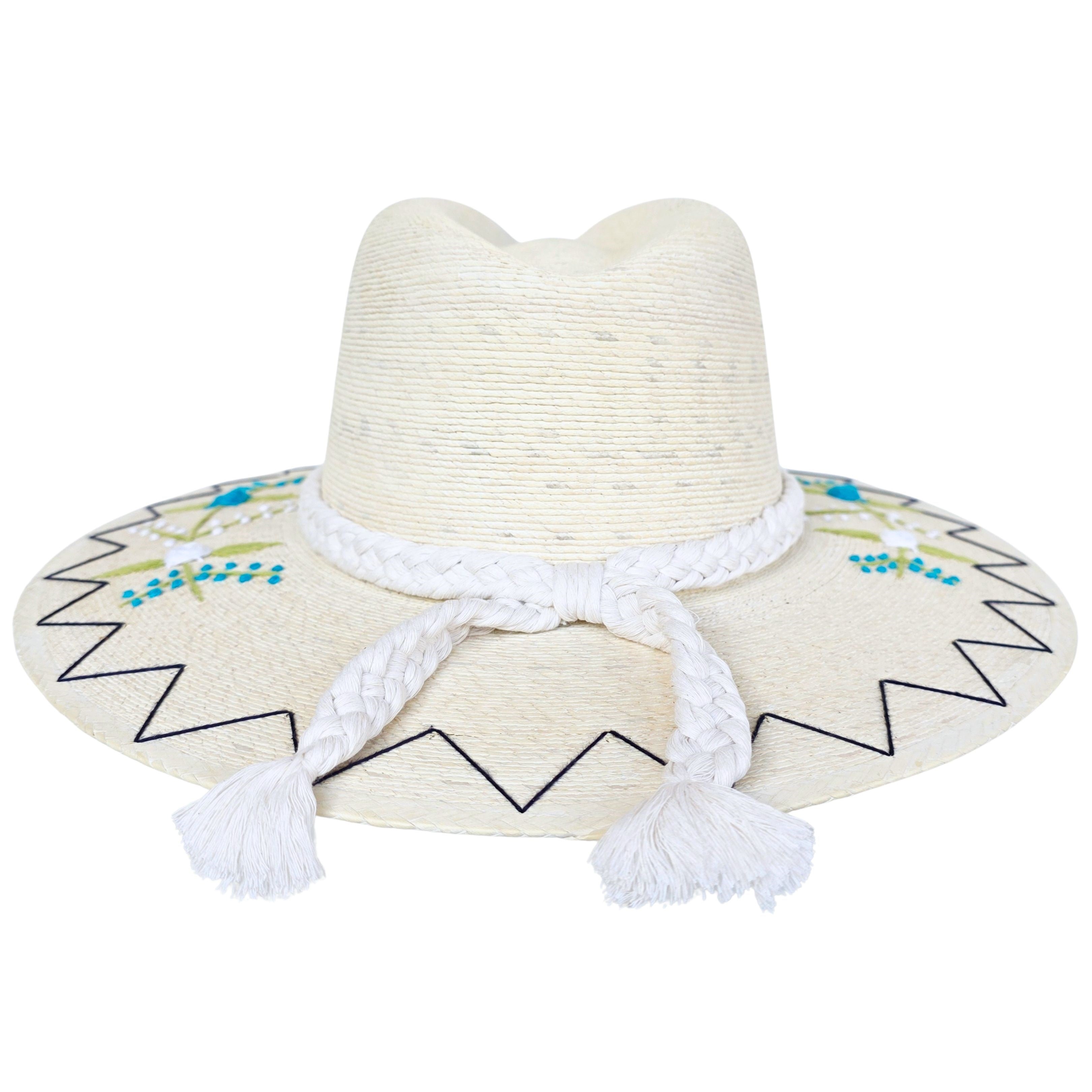 Evanthia Straw Indiana Crown Hat