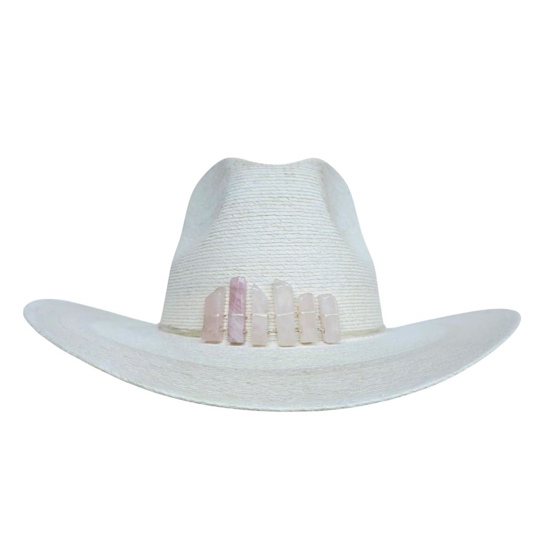 Faith Straw Western Crown Hat