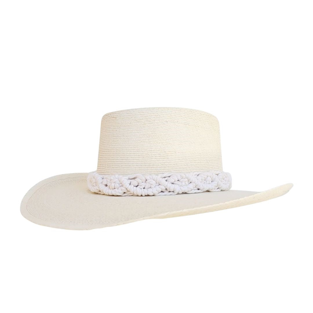 Finlo Straw Telescope Crown Hat