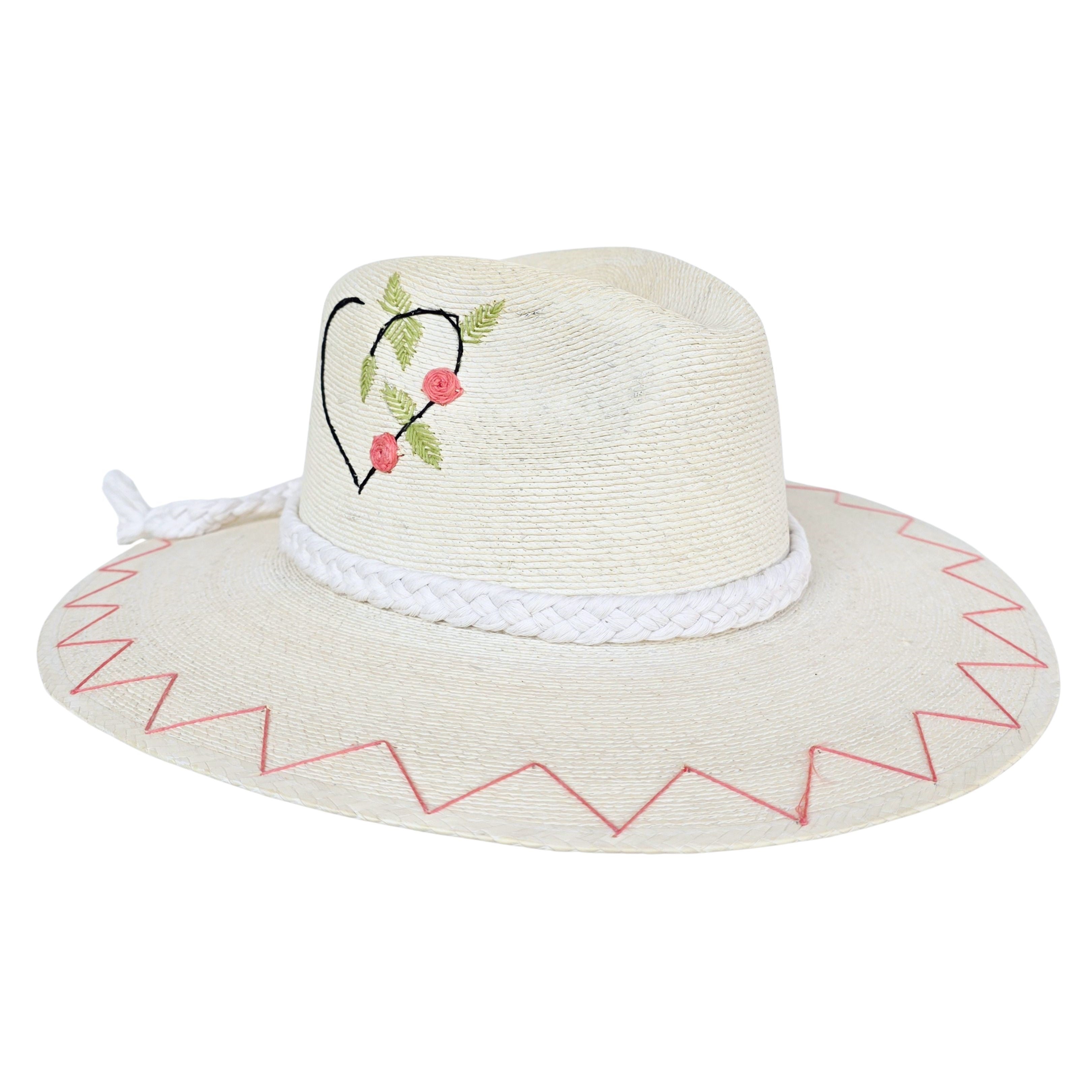 Flora Straw Indiana Crown Hat