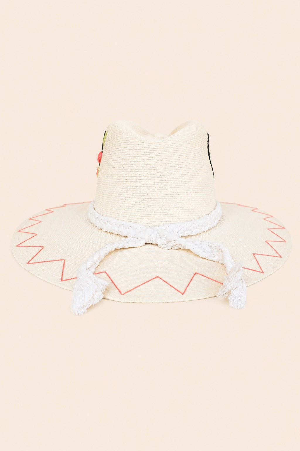 Flora Straw Indiana Crown Hat