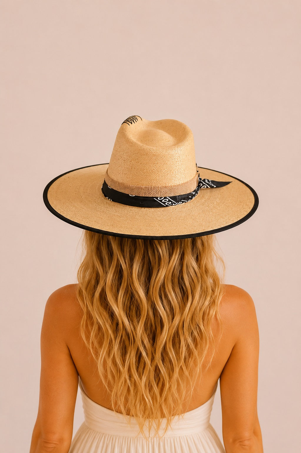 Foteini Straw Western Crown Hat