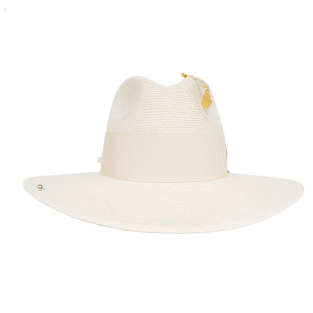 Frea Straw Indiana Crown Hat
