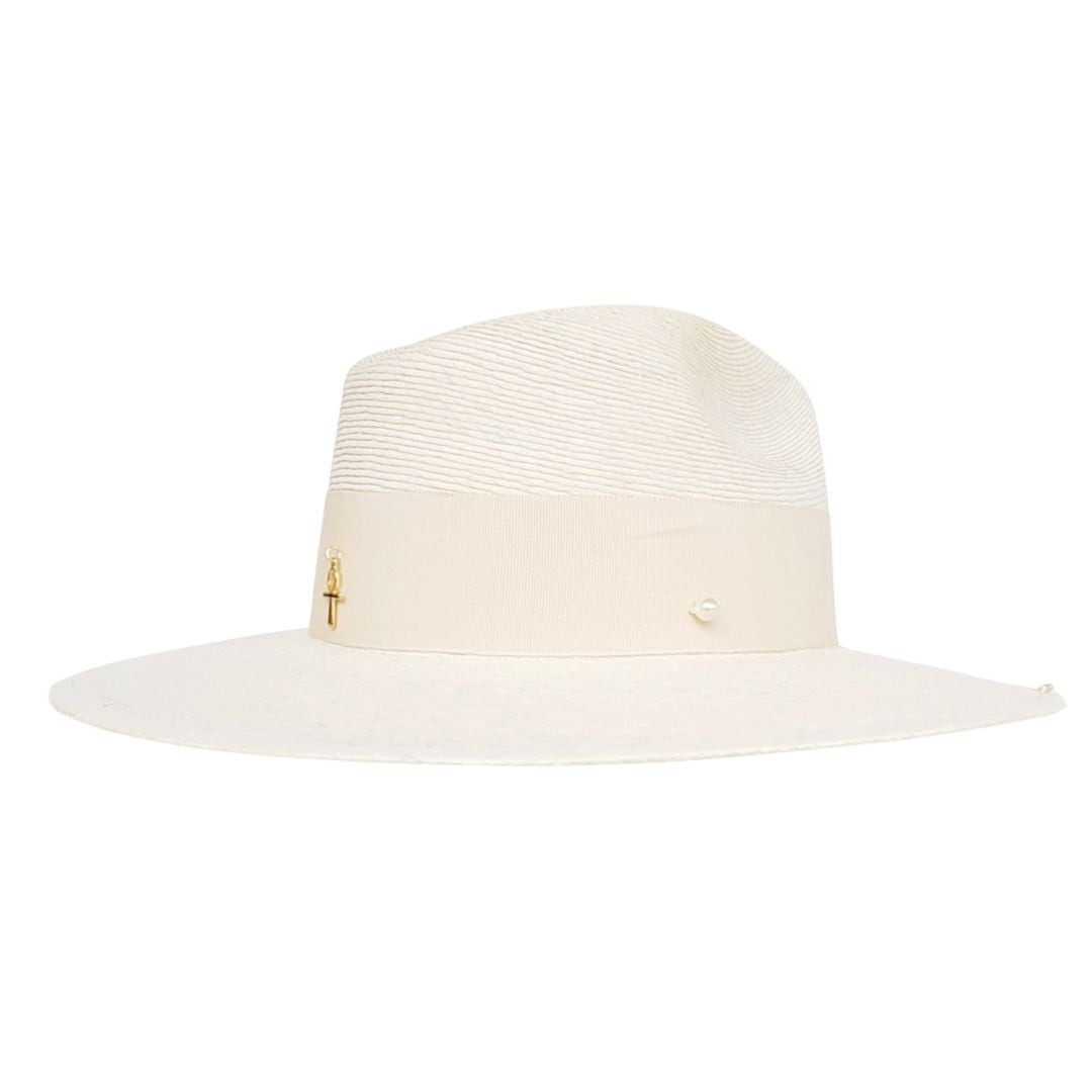 Frea Straw Indiana Crown Hat