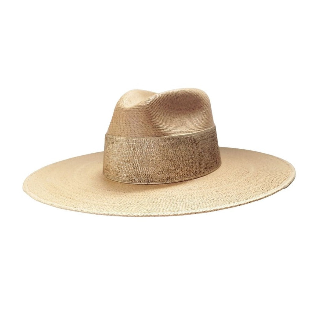 Galia Straw Explorer Crown Hat