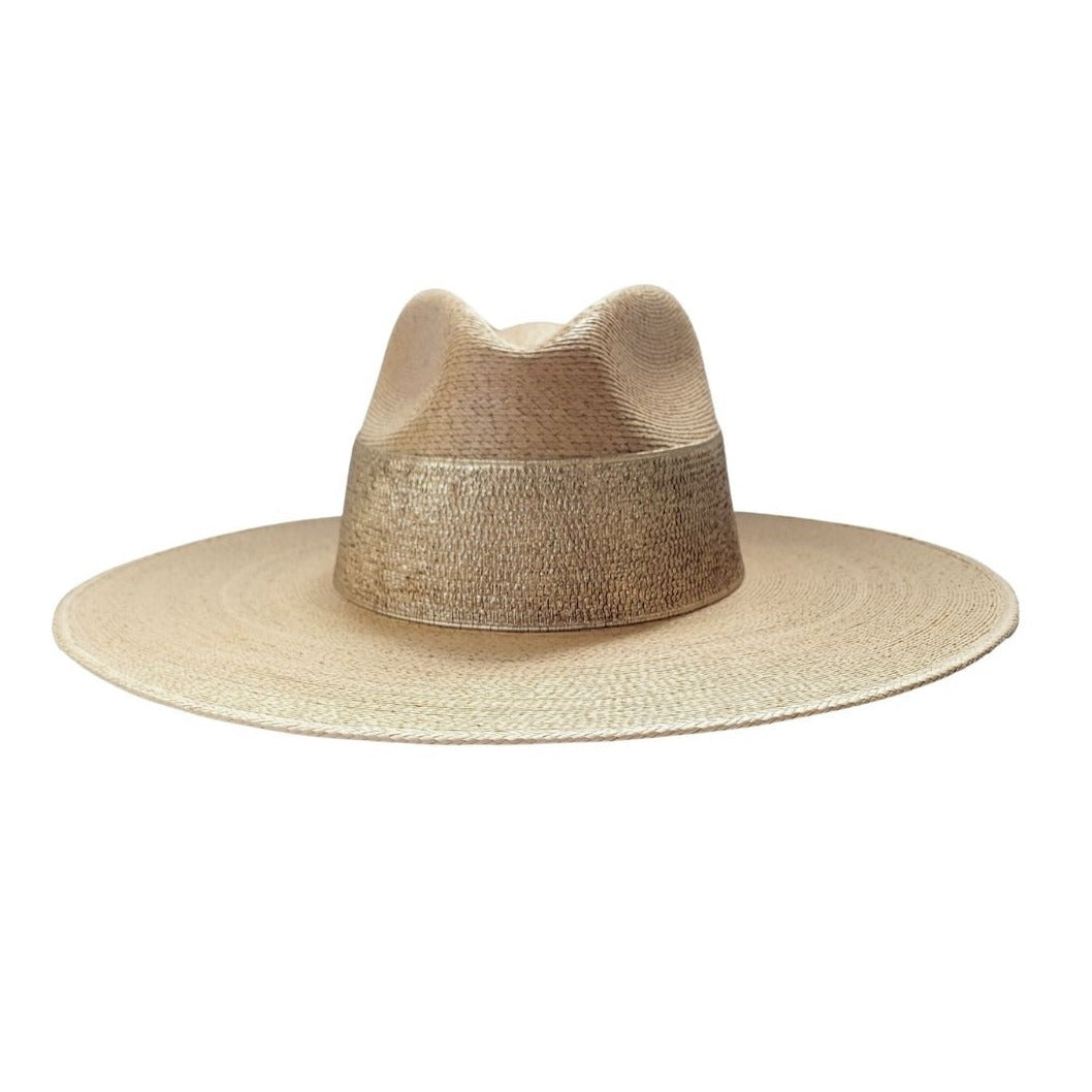 Galia Straw Explorer Crown Hat
