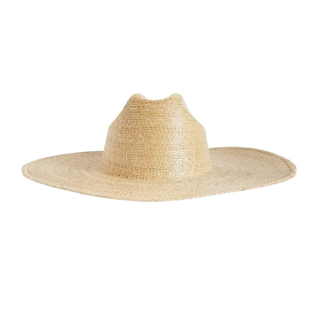 Greer Straw Truman Crown Hat