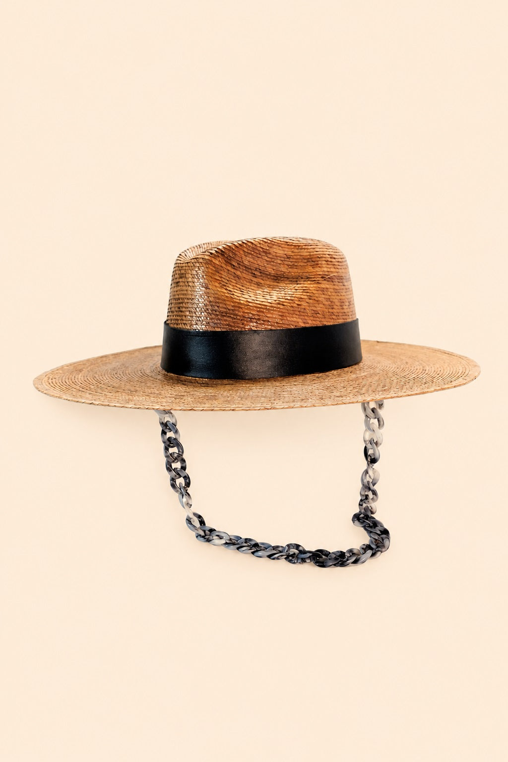 Galilea Straw Explorer Crown Hat