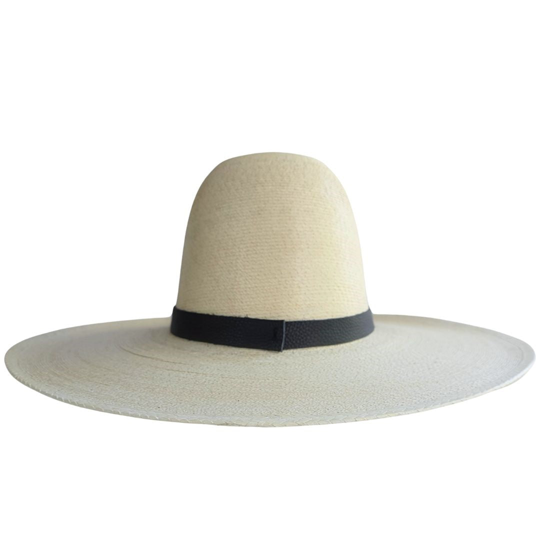 Gilberte Straw Western Crown Hat