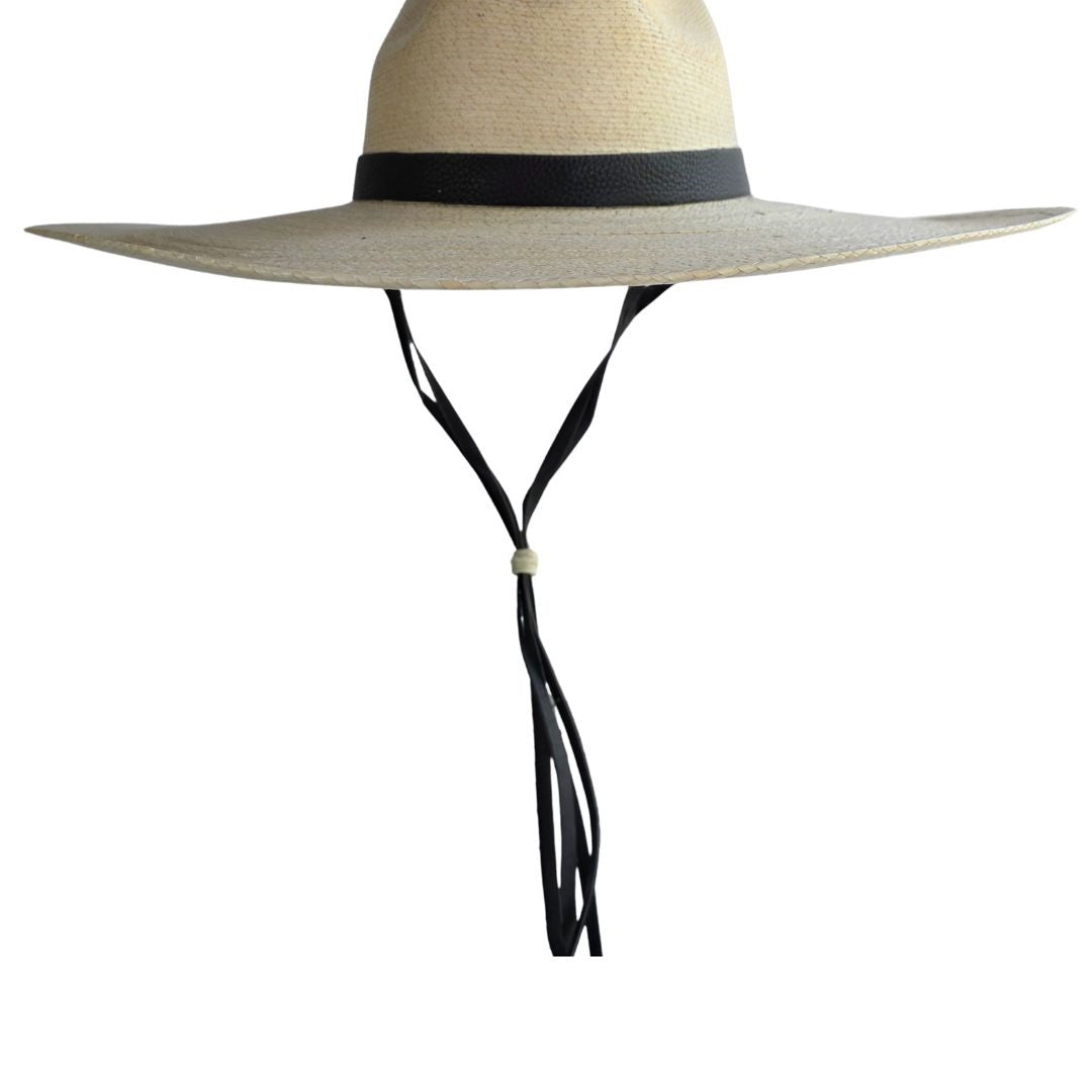 Gilberte Straw Western Crown Hat