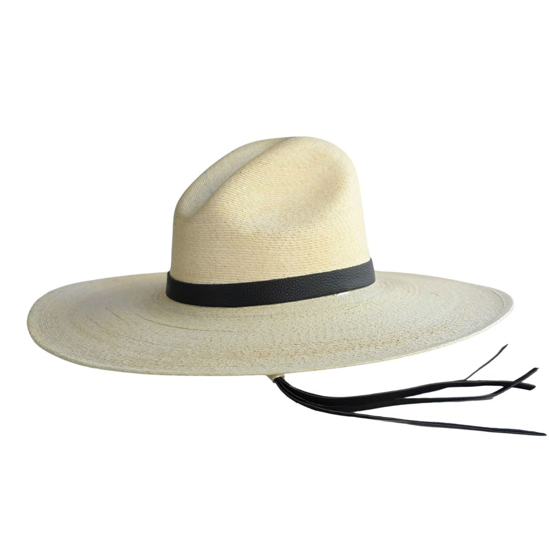 Gilberte Straw Western Crown Hat
