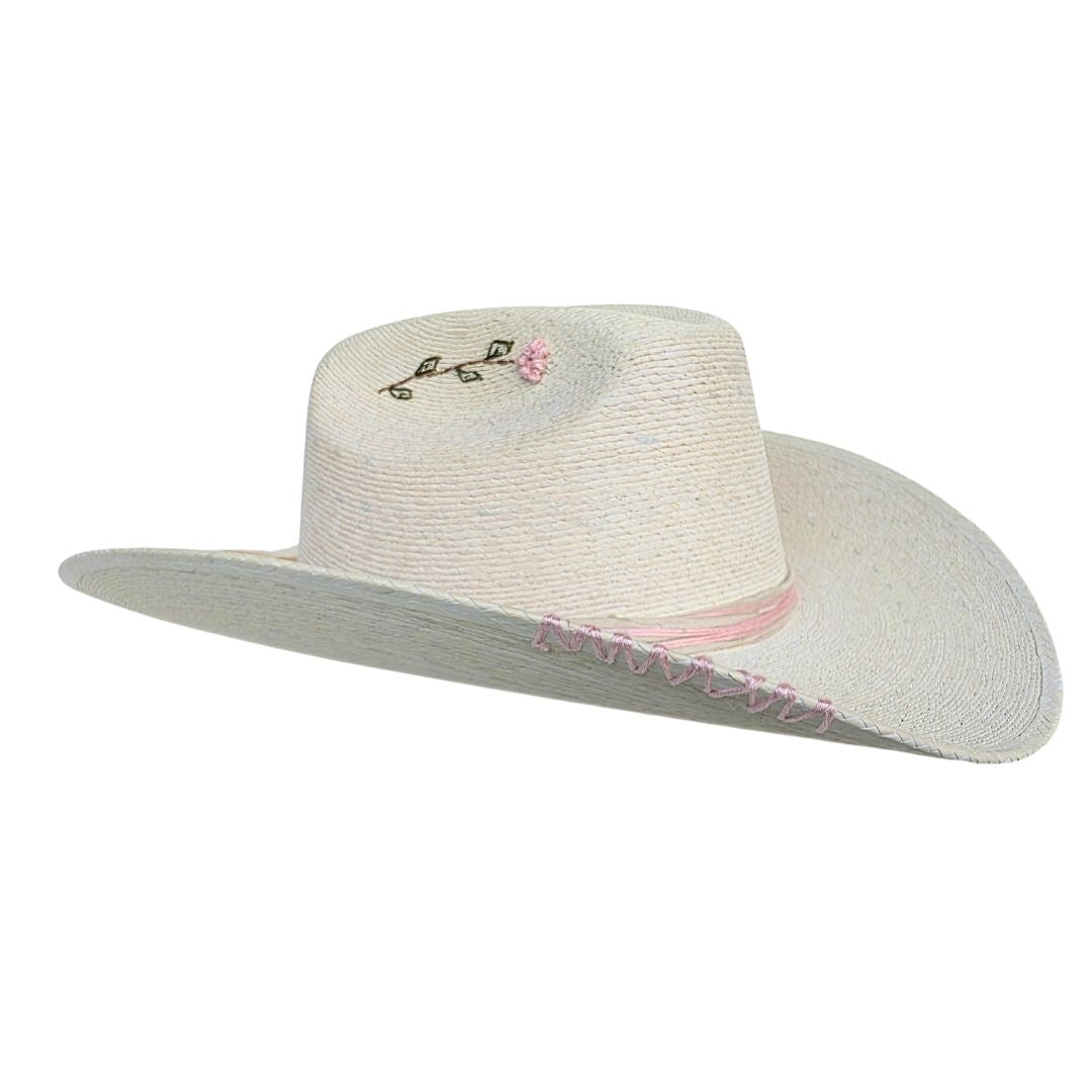 Giuliana Straw Cowboy Crown Hat