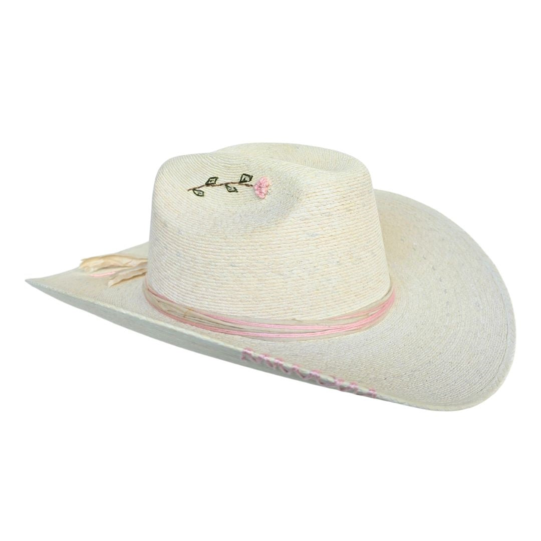 Giuliana Straw Cowboy Crown Hat