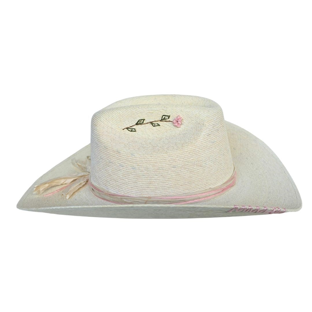 Giuliana Straw Cowboy Crown Hat