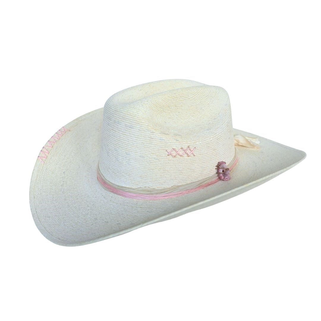 Giuliana Straw Cowboy Crown Hat