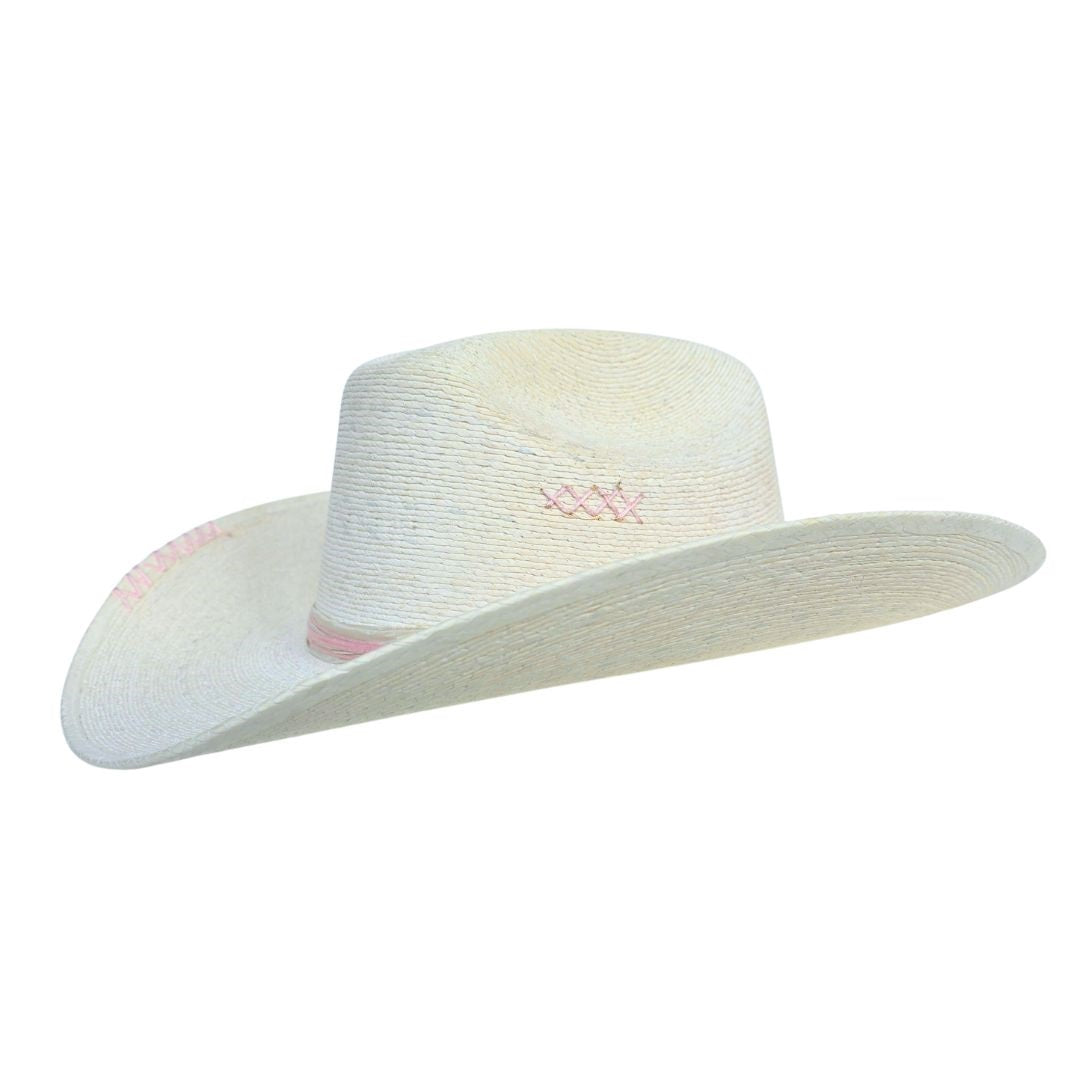 Giuliana Straw Cowboy Crown Hat