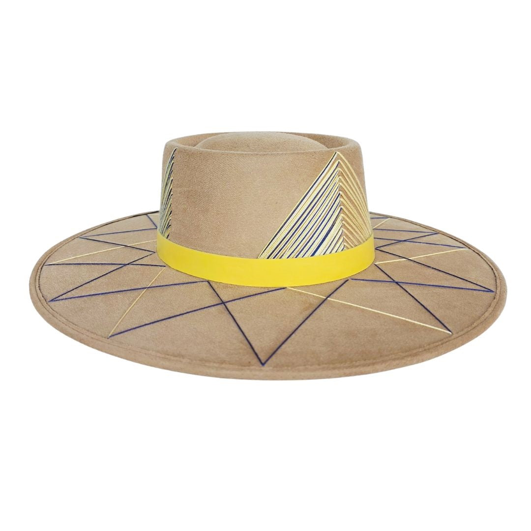 Hallie Telescope Crown Hat