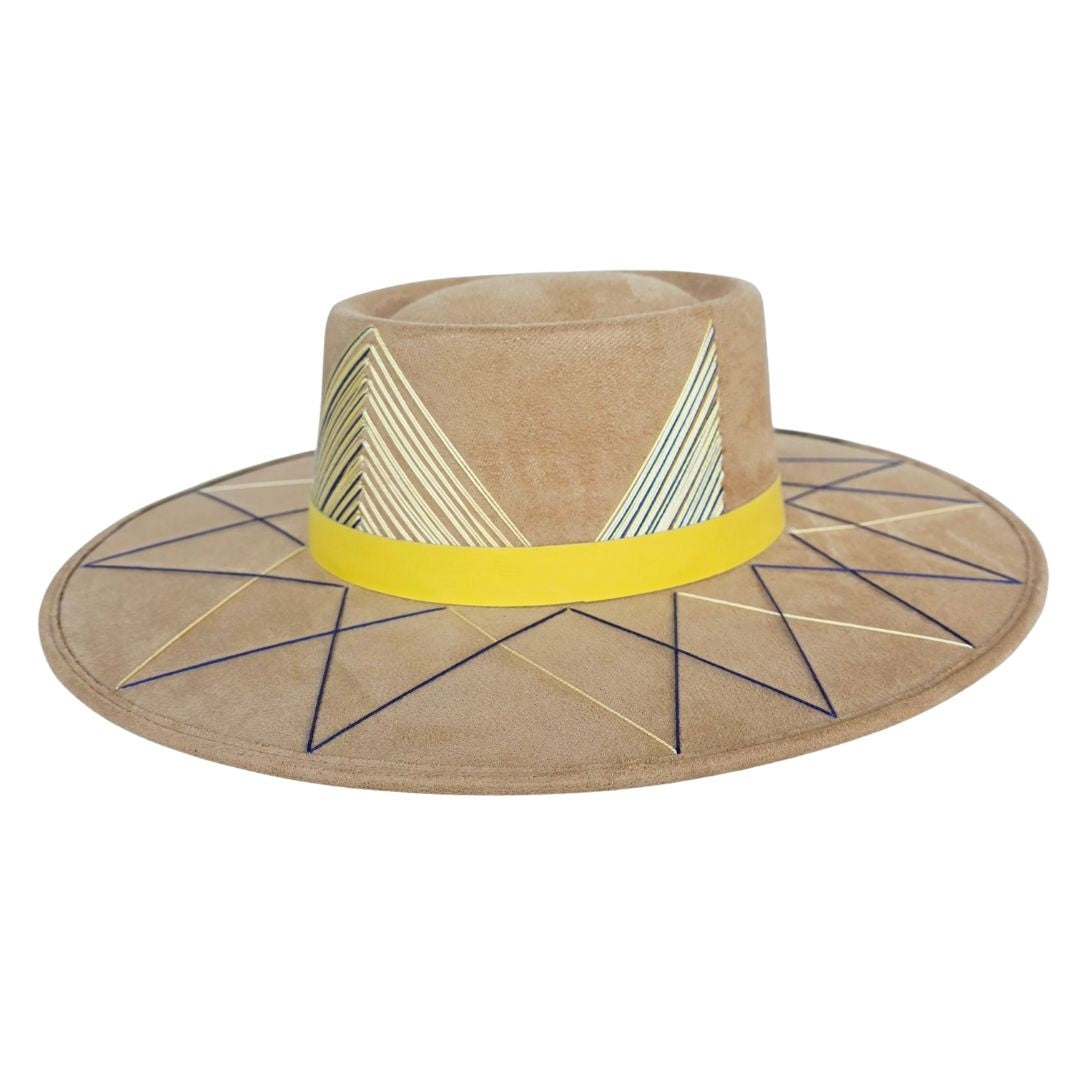 Hallie Telescope Crown Hat