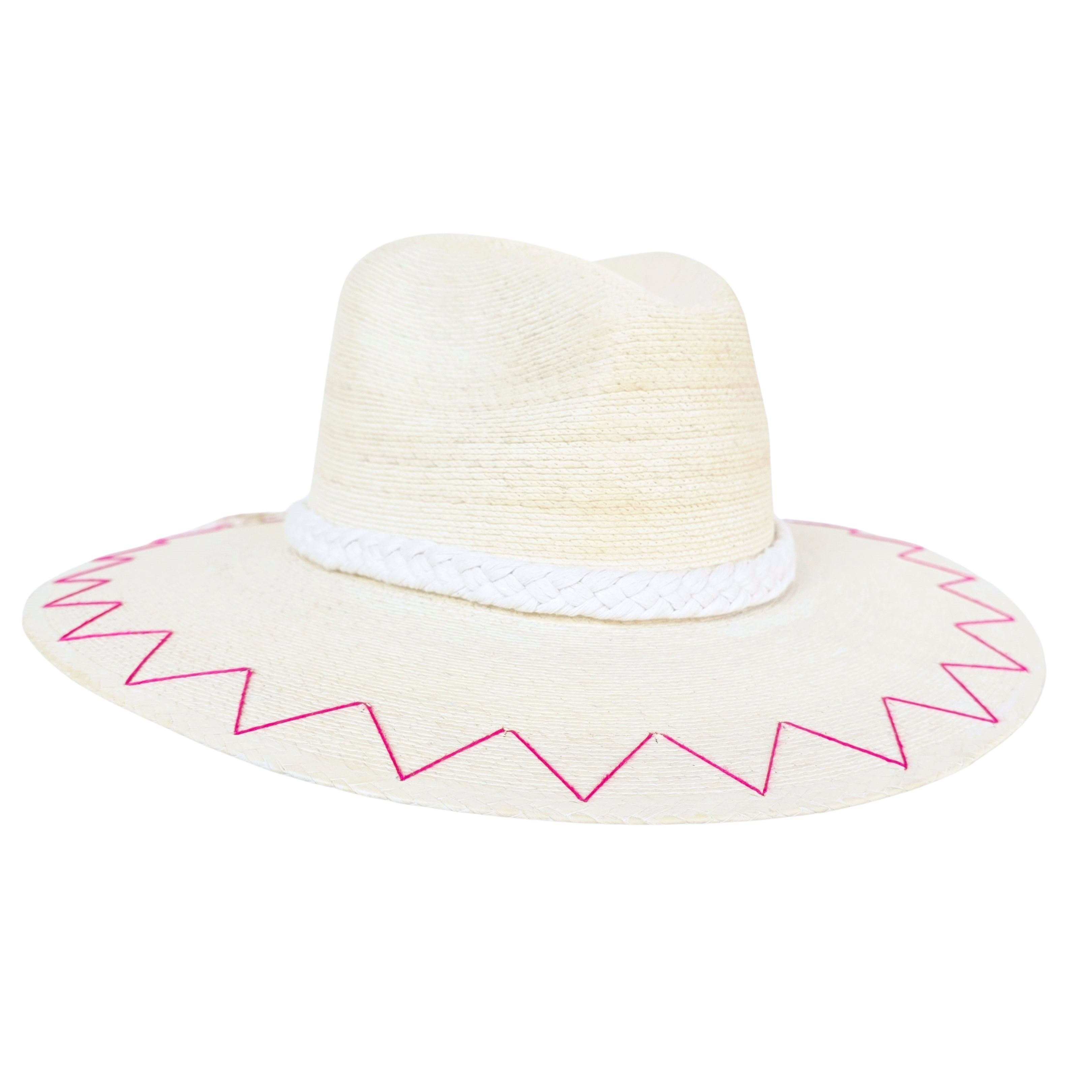 Ioulia Straw Indiana Crown Hat