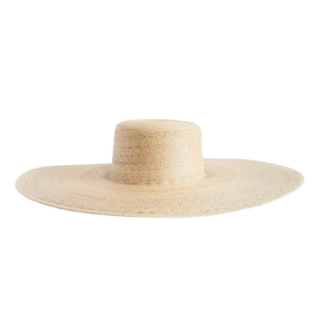 Jacqueline Straw Wide Brim Hat