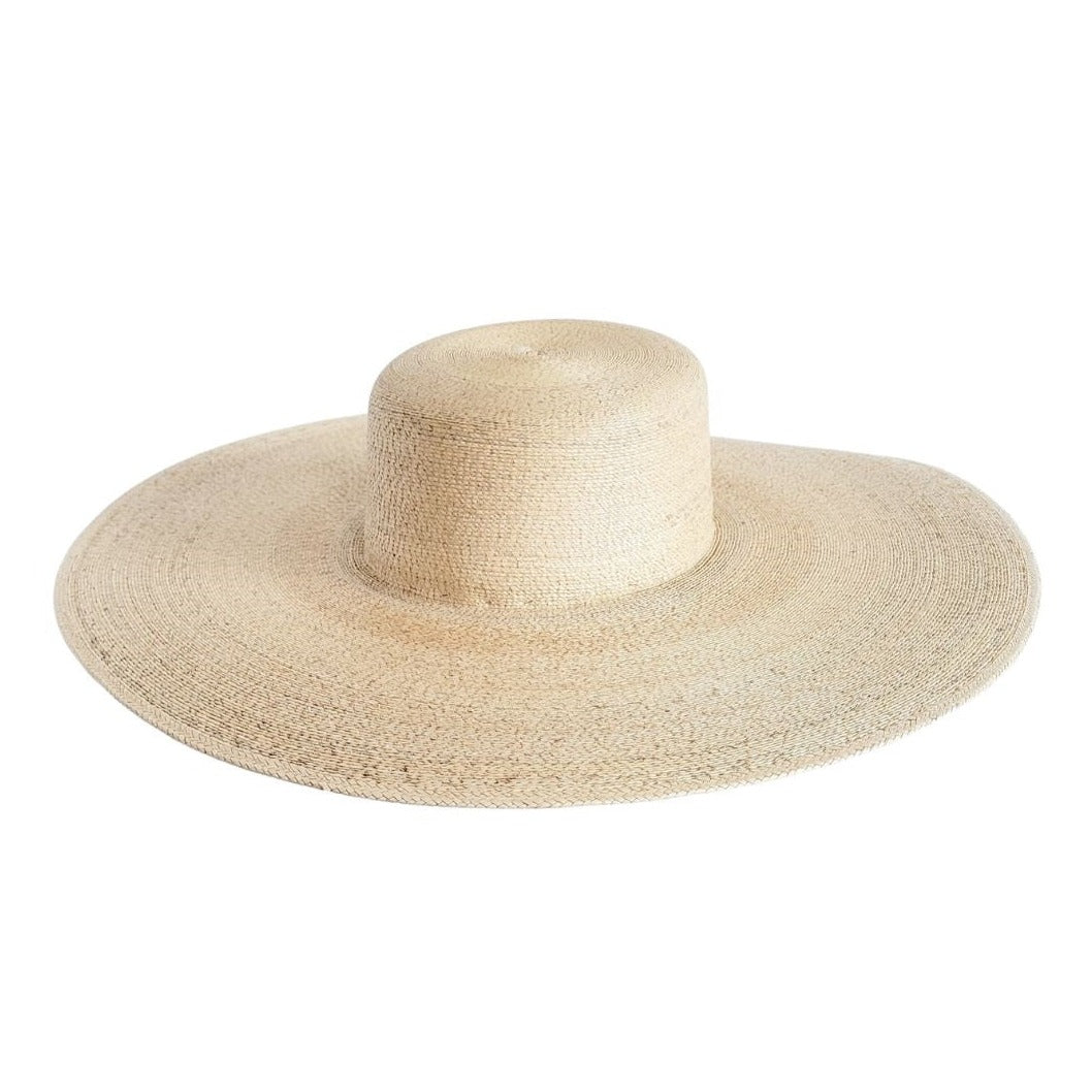 Jacqueline Straw Wide Brim Hat